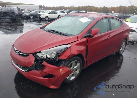 2011 Hyundai Elantra Gls (Ulsan Plant) из США, поврежденный, VIN KMHDH4AE6BU161052